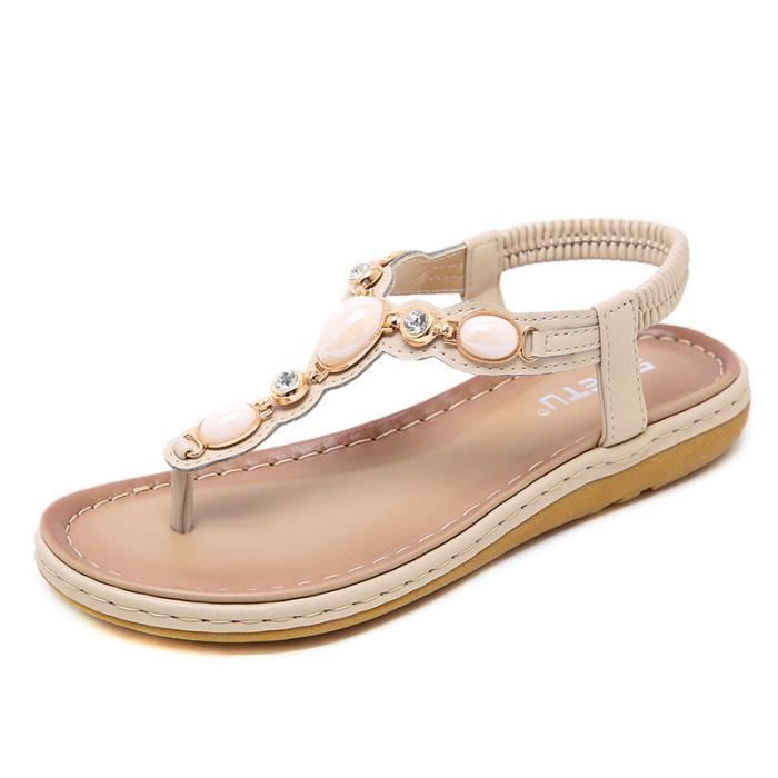 sandales plates soldes