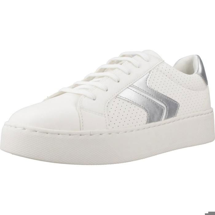 Geox Chaussure Geox Modèle D Skyely - Coleur Blanc