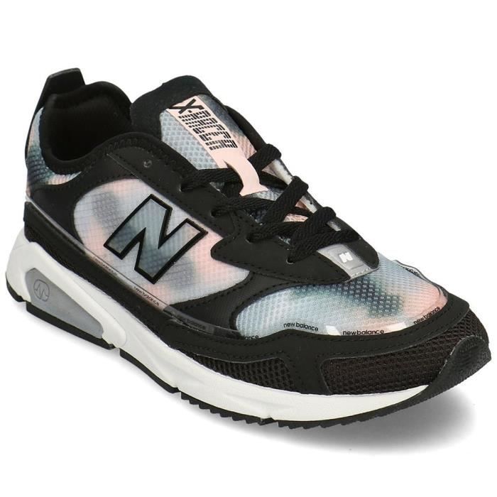 Baskets New Balance WSXRCRY - Femme - Noir - Textile - Lacets - Plat