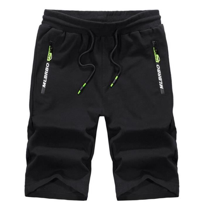 Pantalon De Survêtement Ample Grande Taille Homme - 100% Polyester - Zip - L à 3XL