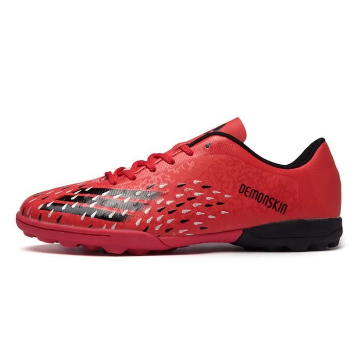 Baskets Sport Intérieur Extérieur Chaussures De Football Enfants Kelme TF - Pour Gazon Artificiel Et Indoor - Fermeture Scratch, Semelle Crampons Chaussures Football Enfants