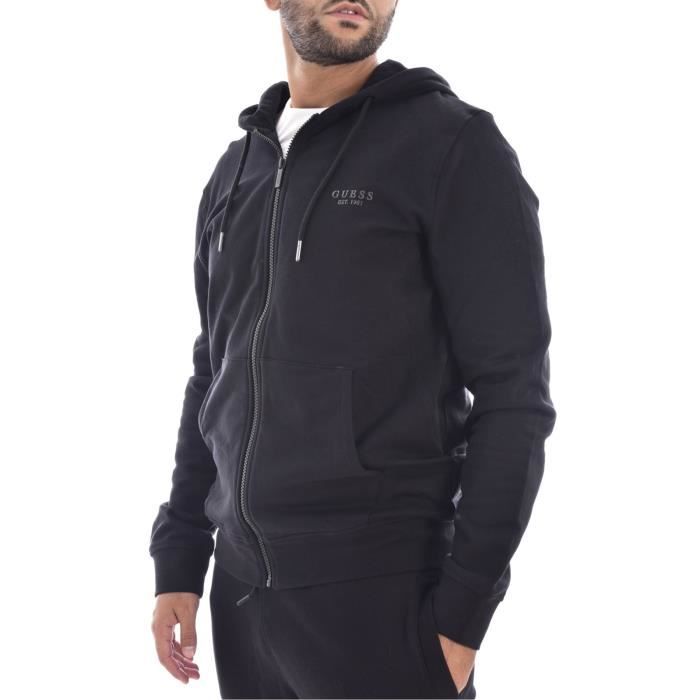 Guess RACHELE TRIANGLE - Sweatshirt - jet black/noir
