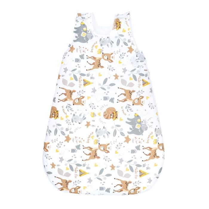 Sac de couchage bébé coton 70 cm - sac de couchage d'hiver respirant sac de couchage enfant Cerf