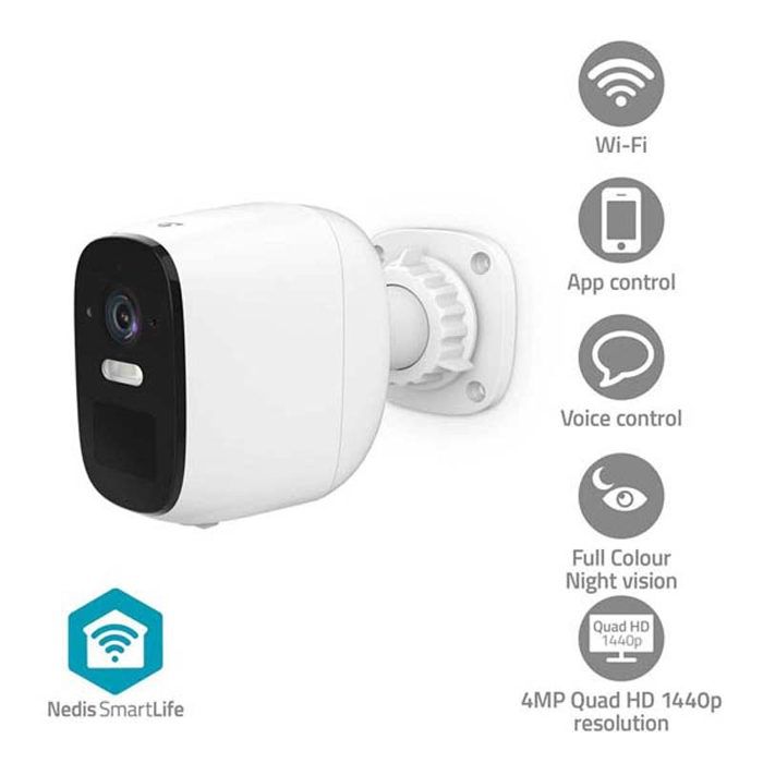 Caméra de Surveillance Extérieur Intelligente 4MP Quad HD SmartLife Neuf - vue 5