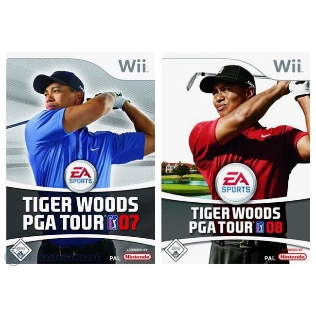 Wii Tiger Woods PGA TOUR Bundle Teil 07 + 08 Cdiscount Jeux vidéo