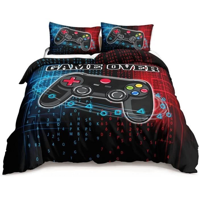 Housse De Couette - Tracteur - Engins De Chantier - Camions Pelleteuses Grues - Microfibre