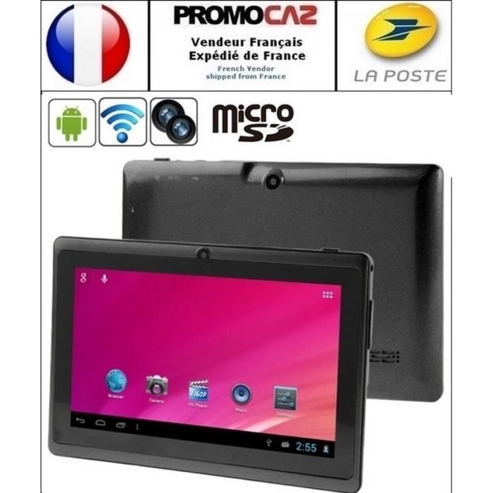 Tablette HSD7082 noire, Android 4.0, écran