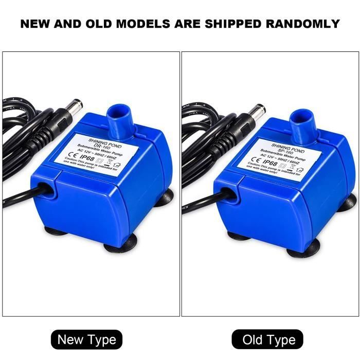 Comparer les prix de Pompe dAlimentation - Omabeta - Fontaine pour Animaux - Bleu - Plastique - 9*7*6 Cm