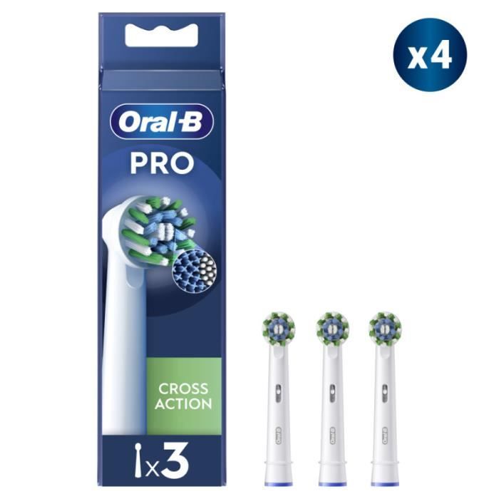 Oral-B Brossettes Cross Action – Pack de 6, Filaments en X - vue 9
