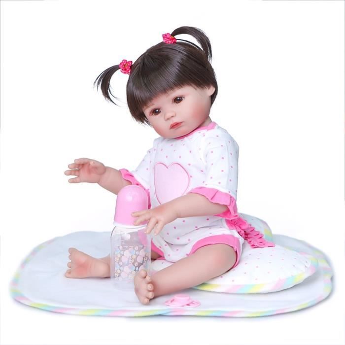 Poupee Reborn 18 5 47 Cm Realiste Bebe Reborn Fille Souple En Silicone Realiste En Vinyle Souple Lifelike Mignon Nouveau Ne Cdiscount Jeux Jouets Poupee Reborn 18 5 47 Cm Realiste Bebe Reborn Fille Souple En Silicone Realiste En Vinyle Souple Lifelike Mignon Nouveau Ne Cdiscount Jeux Jouets