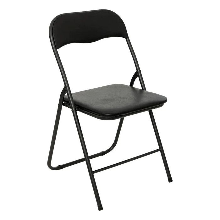 Chaise Pliante Basic 79cm Noir Chaise Pliante Basic 79cm Noir