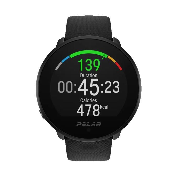 Polar Unite Noir Montre connectée Fitness avec suivi du sommeil (Silicone)
