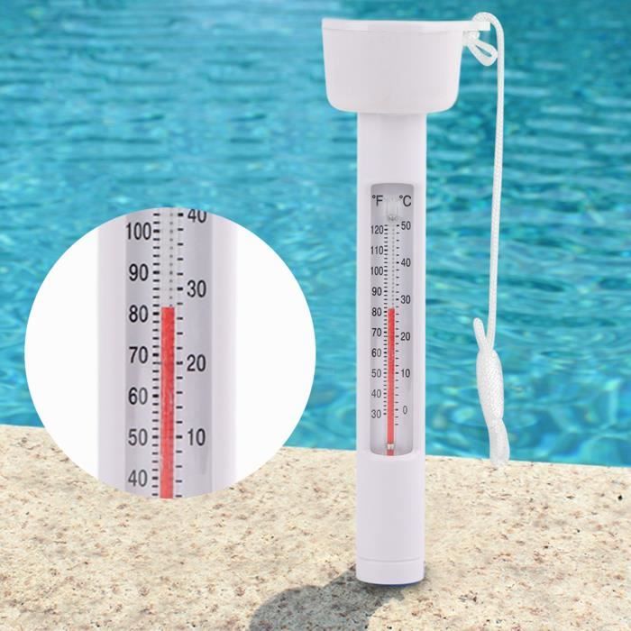 Thermomètre Flottant Thermomètre De Piscine Numérique à énergie Solaire
