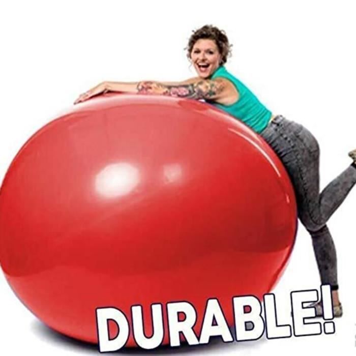 Ballon Humain Géant 72 Pouces – Latex épais, Rebondissant, Réutilisable – Pour Mariage, Anniversaire, Fêtes