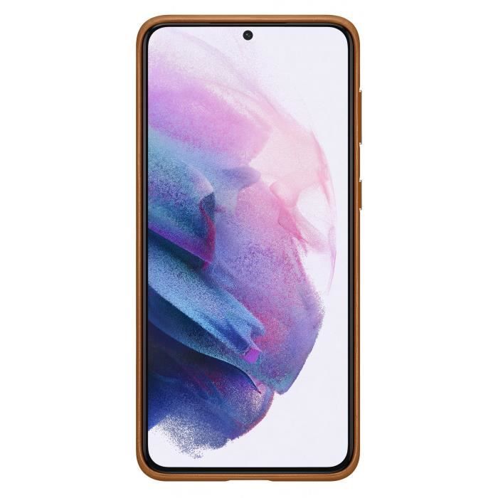 Samsung Coque Cuir Samsung Galaxy S21 Plus - vue 3