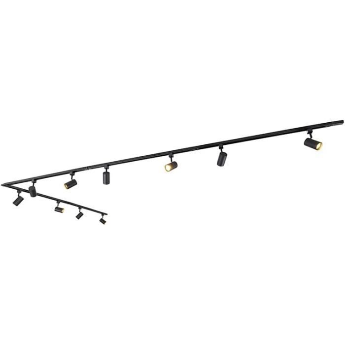 Jeana - Système Sur Rail Spot Luminaire Plafond, Plafonnier Compatible ...