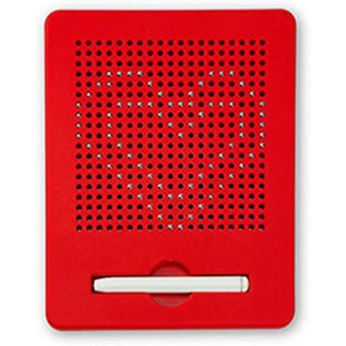 Jeu De Bingo Magnétique – Tige Rouge + 100 Jetons Colorés – Apprentissage Maths Maternelle – Durable