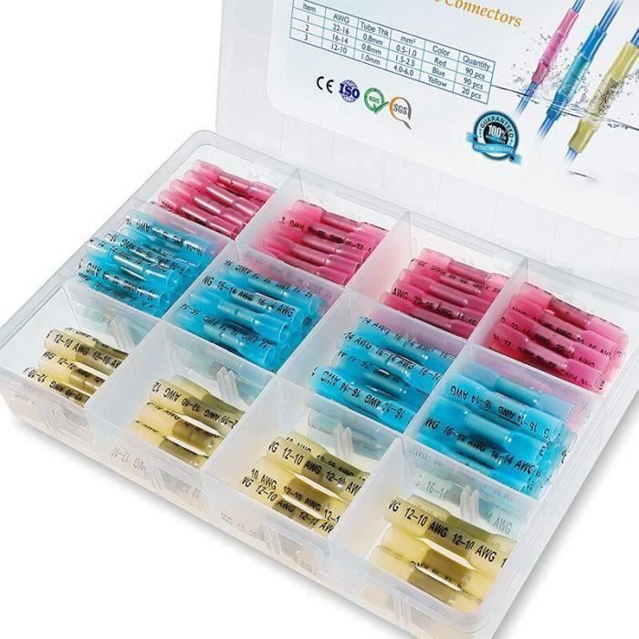 Kit 330 Connettori Saldabili Termorestringenti Kuject – Giunzioni Impermeabili Per Cavi - Foto 5