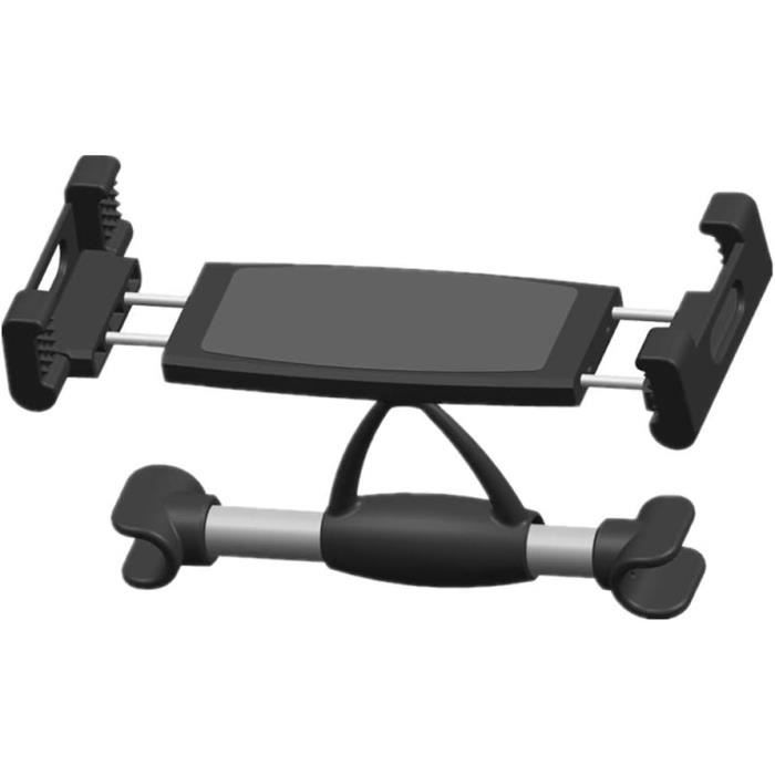 Support Tablette Voiture Pour Appuie-tête – Bras Télescopique, Rotation 360°, Compatible 4,7 à 13 Pouces | Idéal Enfants, Longs Trajets - 6