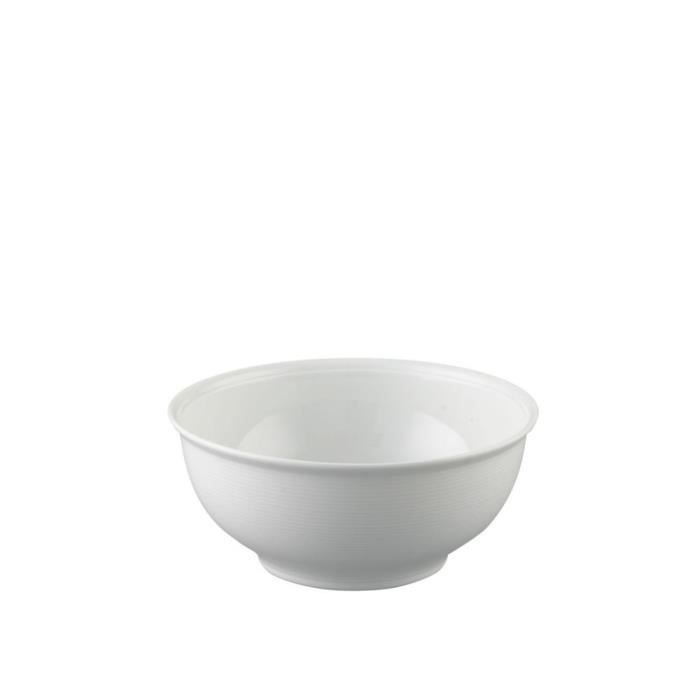 Thomas Trend Frühstücksteller Set – 2 Stk. Ø 20 Cm, Weiß Mit Rillen, Made In Germany, Spülmaschinenfest