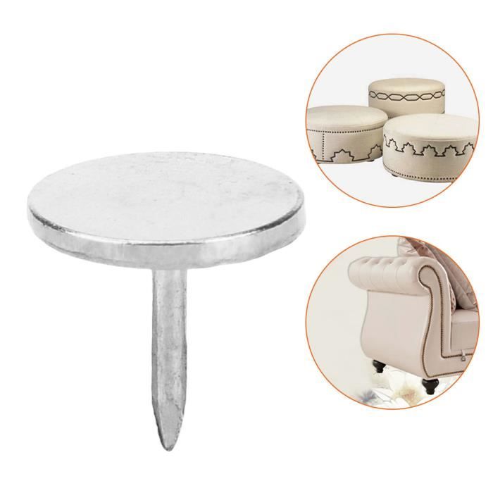 VBESTLIFE Tête de clou de tapisserie d'ameublement Lot de 200 clous de