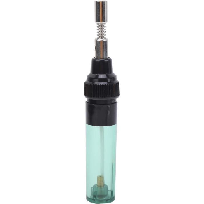 Chalumeau à Gaz Rechargeable – Fer à Souder Sans Fil Multifonction – Pour Brasage, Découpage, Pyrographie – Contrôle Précis De La Chaleur