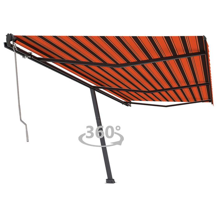 Toile De Remplacement Store Patio Extérieur Khaki 2.9x2m - Protection UV Et Pluie