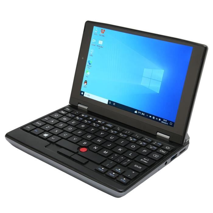 RHO-ordinateur portable 7 pouces Mini Ordinateur Portable, 2 USB 3.0 Double  Bande informatique ordinateur Prise UE 12G + 64G - Cdiscount Informatique