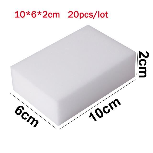 Éponges De Nettoyage XXL – Lot De 10 – Pour Cuisine, Salle De Bain – Sans Rayures, Avec Poignée – Lavables En Machine