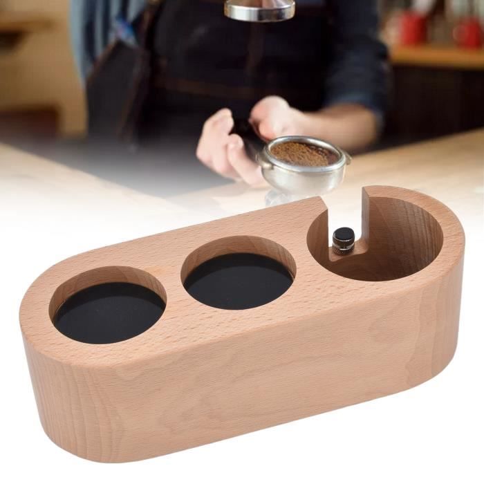 Support De Doseur Café En Fer Noir | Rangement Poignée 51/54mm Station Barista Maison