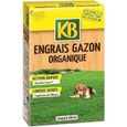 Engrais gazon organique Bio - KB - 100 m² - Action rapide - Universel - Granulés-1