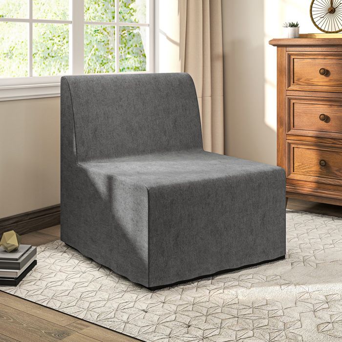 Canapé Convertible 1 Place HOMCOM - Pliable En Chaise Longue Ou Lit, Velours Crème, Charge 240 Kg, 75x268 Cm