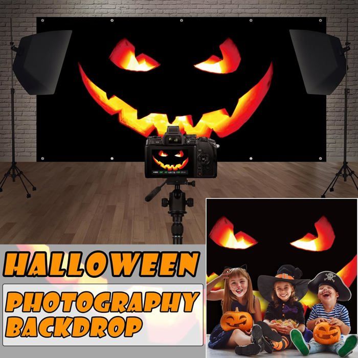 Salle magique hantée hantée halloween arrière-plan de la salle de