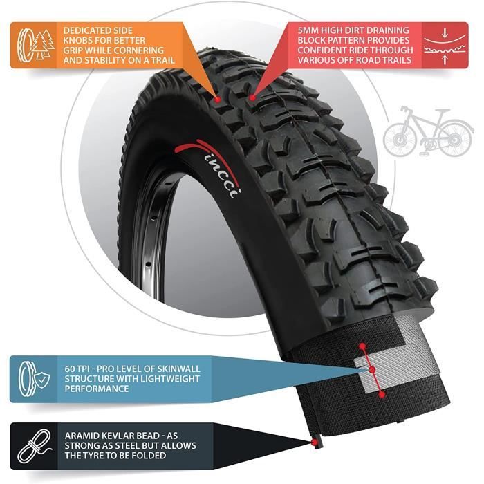 Pneu vtt 26 x discount 2.50