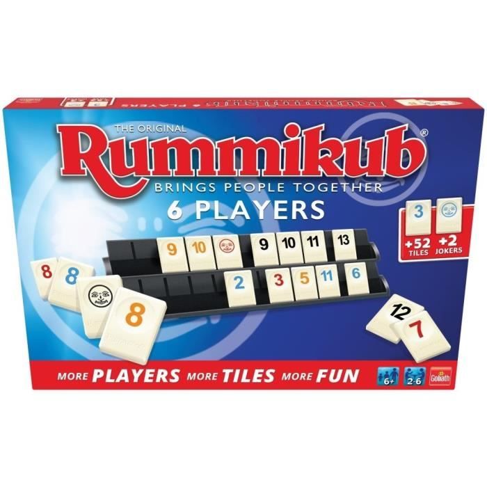 Jeu de société Rummikub XP - GOLIATH - Modèle Rummikub XP - Mixte - Enfant  - 45 min - 2 joueurs ou plus - Cdiscount Jeux - Jouets