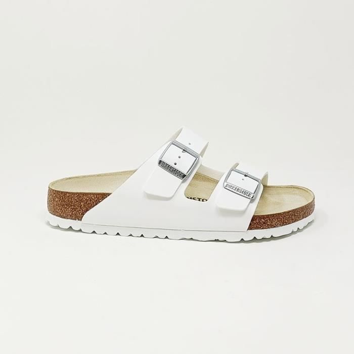 Sandale Birkenstock Arizona Homme Blanc Taille 42 Blanc