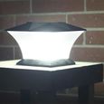 NH03116-LED Solaire Lampe Pilier Jardin Colonne Exterieur lumière blanche-2