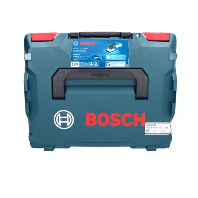 Bosch Professional Ponceuse Vibrante Sans Fil GSS 18V-13 - Avec L-BOXX, Plateaux Et Abrasifs
