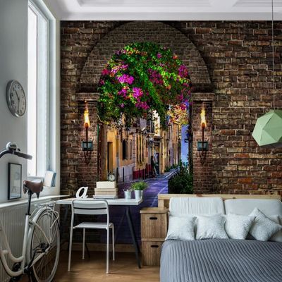 Runa Art Papier Peint Intissé 396 X 280 Cm Carte Du Monde | Toison