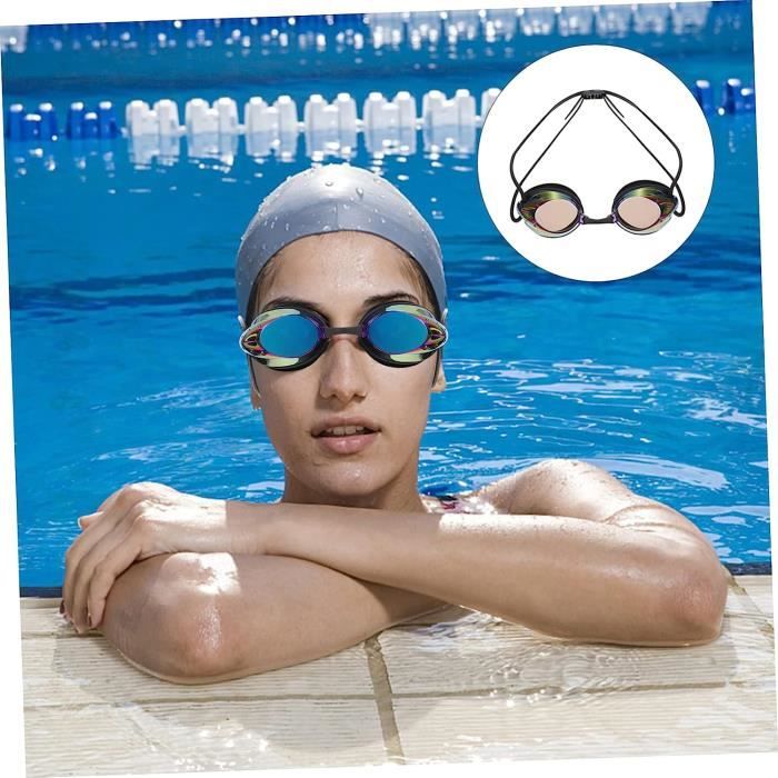1 Set Lunettes De Natation Lunettes Anti Bu e Lunettes De Natation
