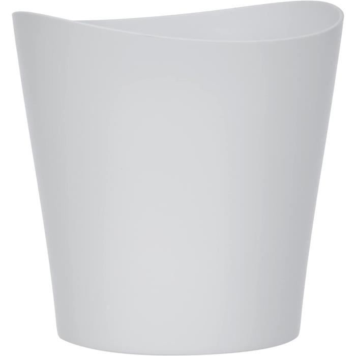 Pot de Fleur Blanc 12,5 cm - Pot pour orchidée - Pot de Plante