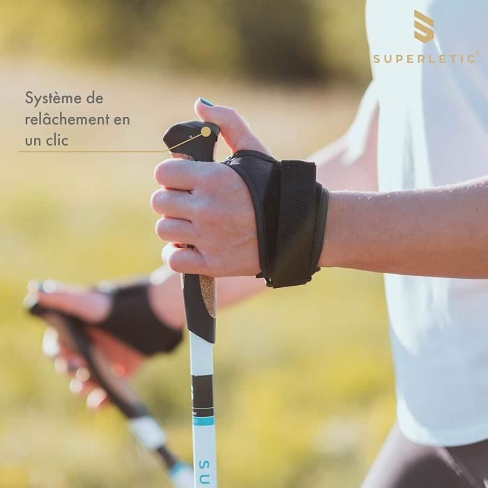 Bastoncini Trekking Superletic In Carbonio - Regolabili E Leggeri Per Escursioni - Foto 8