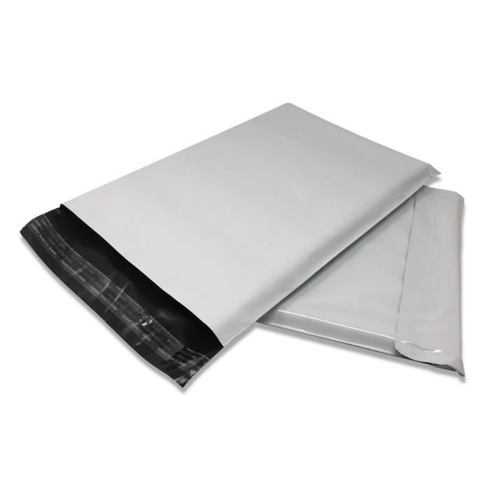 Jeco - Lot De 100 Enveloppes Plastique D'expédition Opaques