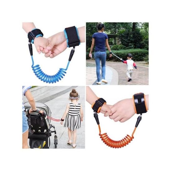 TD® laisse enfant poignet harnais promenade bracelet securite anti per –