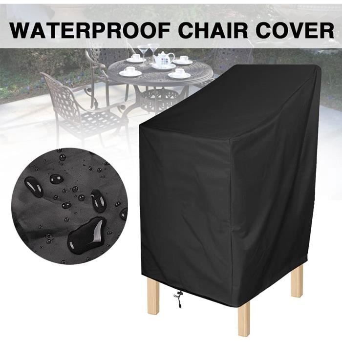 Housse de Chaise de Jardin Housse de Protection Fauteuil de Jardin en