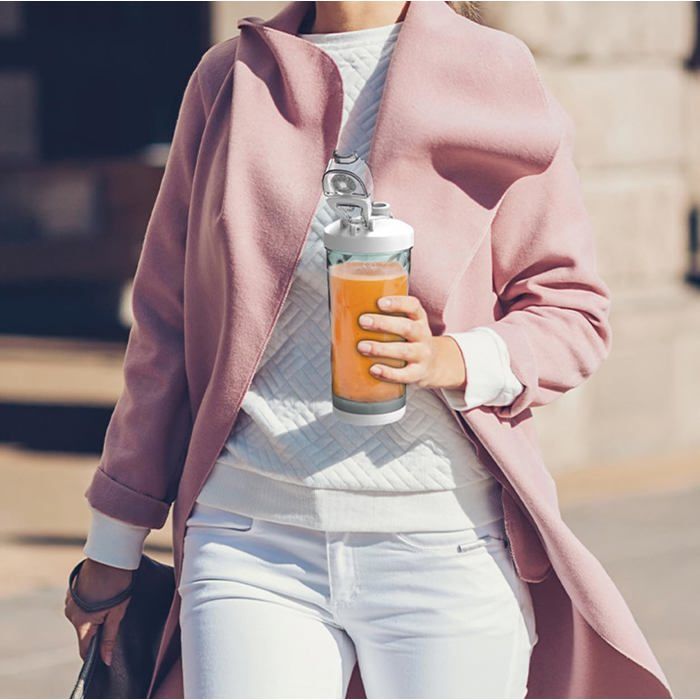 Commandez votre Mixeur Extracteur de Jus HS-860 - Blender Portable 450ml - 25W - Rechargeable USB - Pour Smoothies et Jus Frais au meilleur prix sur Cameroun Commandez votre Mixeur Extracteur de Jus HS-860 - Blender Portable 450ml - 25W - Rechargeable USB - Pour Smoothies et Jus Frais au meilleur prix sur Cameroun