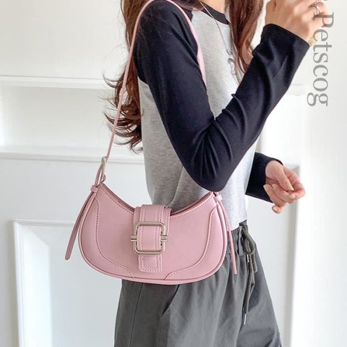 Sac a online main rose clair