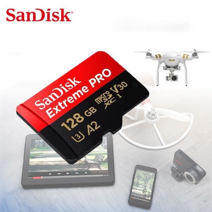 SanDisk Carte SD Extreme SDHC SDXC Carte mémoire UHS-I 32 Go 64 Go