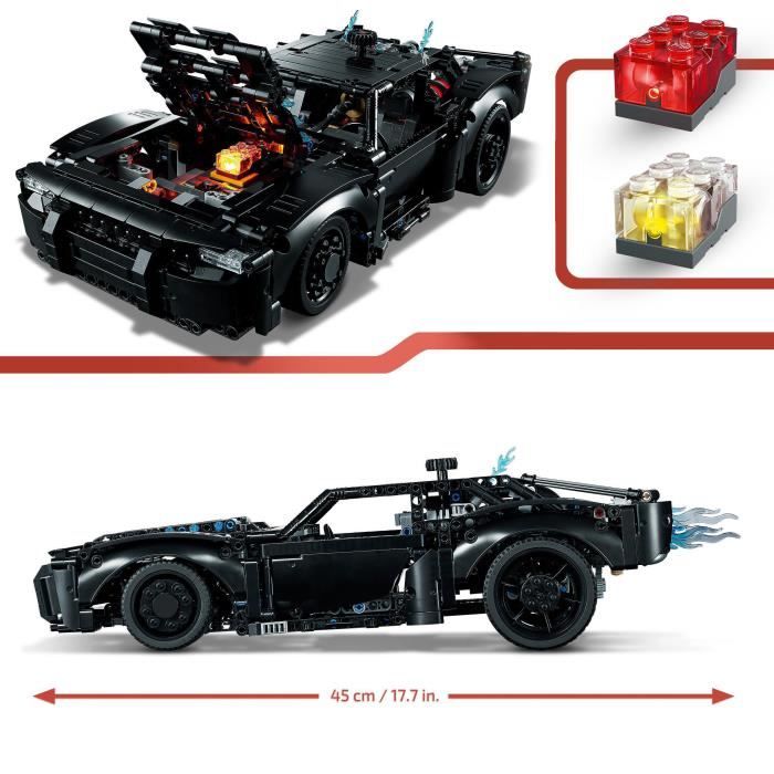LEGO® Technic 42127 La Batmobile de Batman, Jouet Batmobile, Voiture Batman  Jouet, Cadeau Garçon et Filles 10 Ans et Plus - Cdiscount Jeux - Jouets