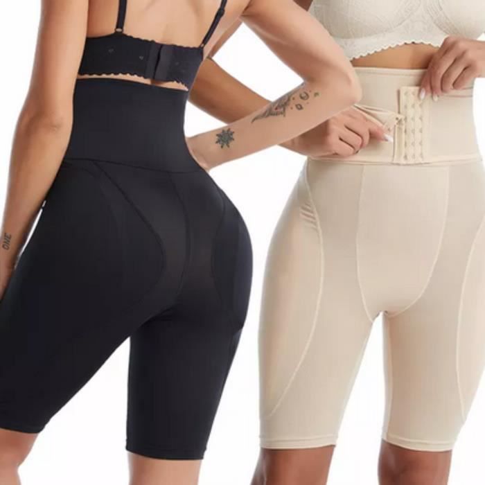 Short Rembourre Remonte Hanches Gaine Amincissante Femme Push Up Noir Sexe Femme adulte Noir Cdiscount Pret a Porter